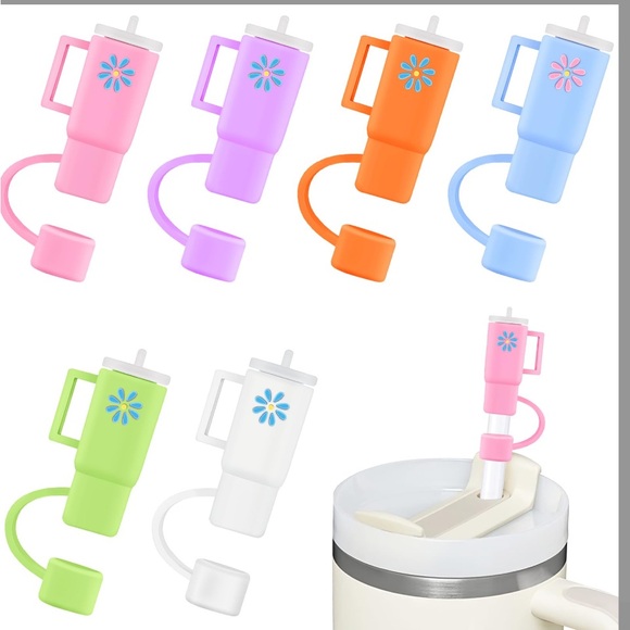 6PCS Straw Cover for Stanley Cup, - Picture 2 of 4